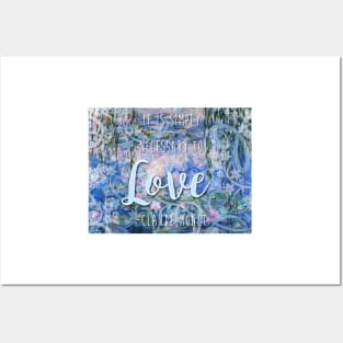 Claude Monet Quote Posters and Art